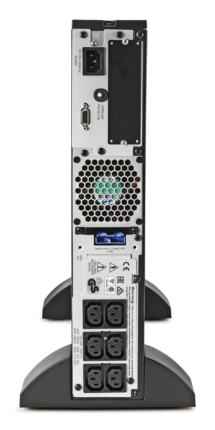 APC USV 0,75 kVA/700 W Online – Tower – C13×6, Eingang IEC C14