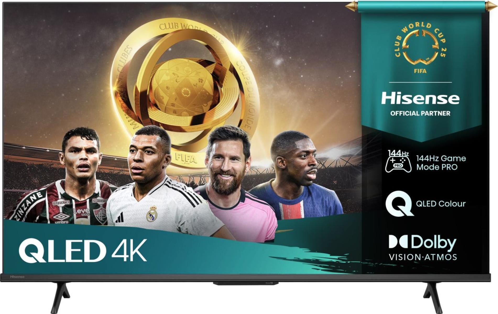 Hisense 50E77Q PRO – 50" TV – 4K UHD – QLED – VIDAA U8 – 144 Hz