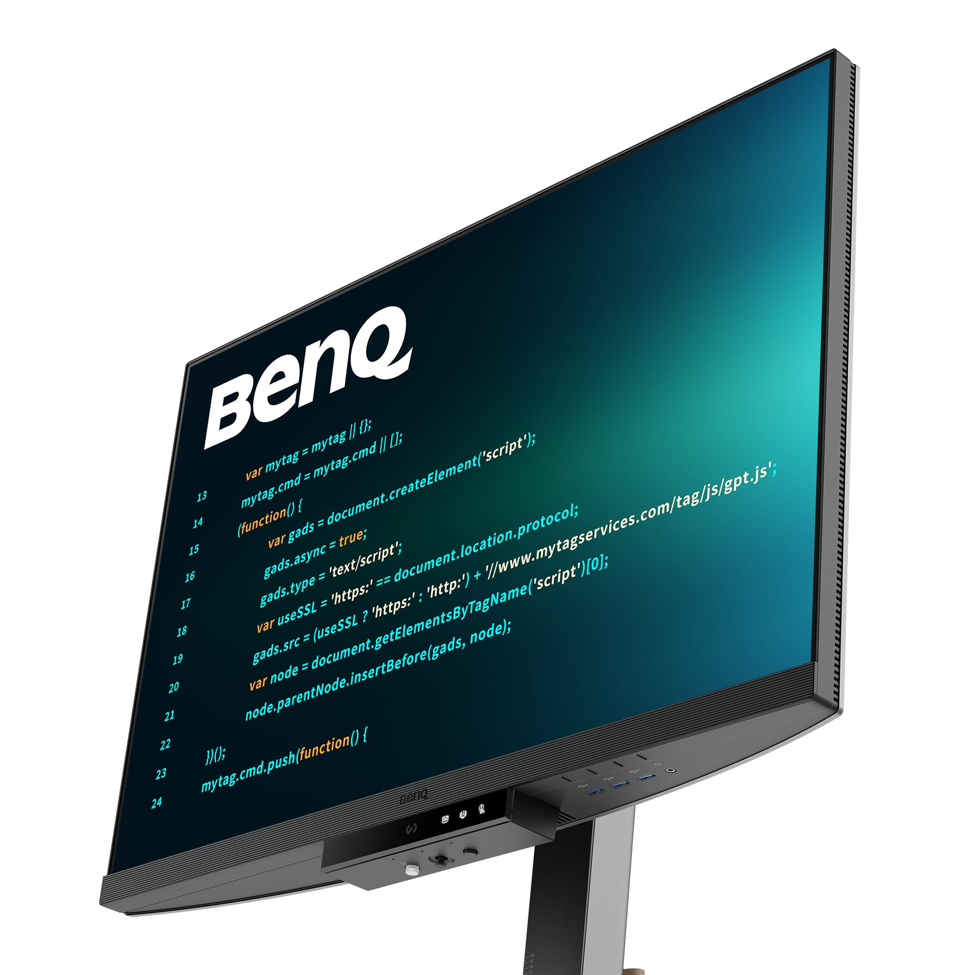 BenQ RD280U – Monitor, 28", 4K UHD, IPS, USB-C, HDR10, DCI-P3, KVM, 5 ms