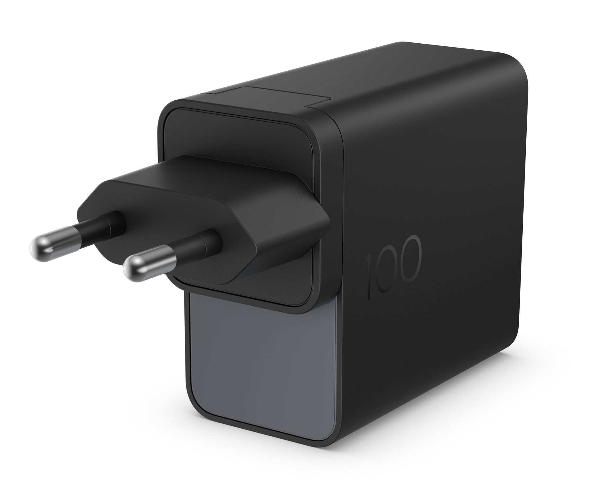 HP USB-Ladegerät 100 W – GaN, USB-C – EU-Stecker (Typ C) – für Laptop – Schwarz