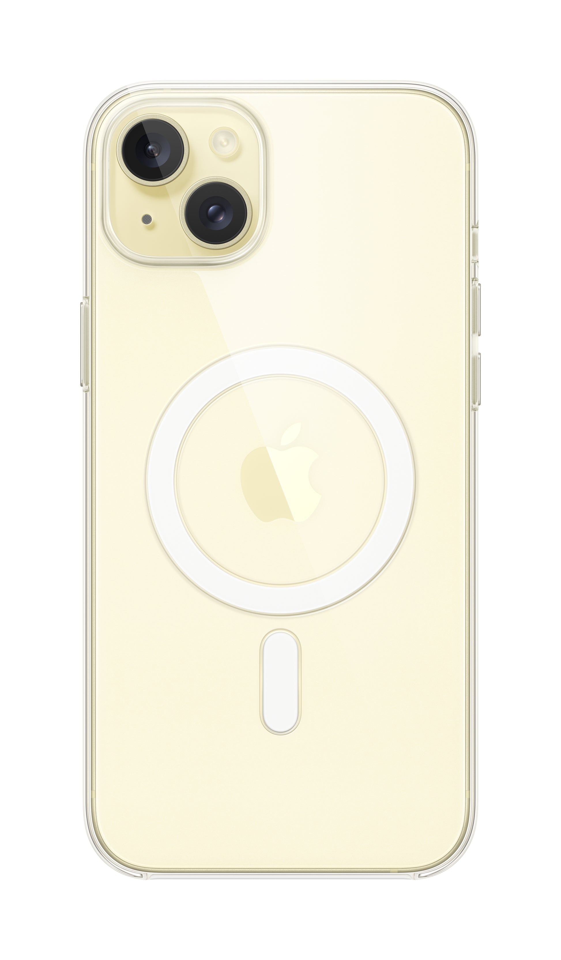 Apple Backcover – für Apple iPhone 15 Plus – transparent – MagSafe-kompatibel