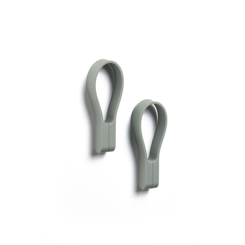Zone Denmark Handtuchhalter – 1×1,8×9 cm, Silikon, mit Magnet, Matcha