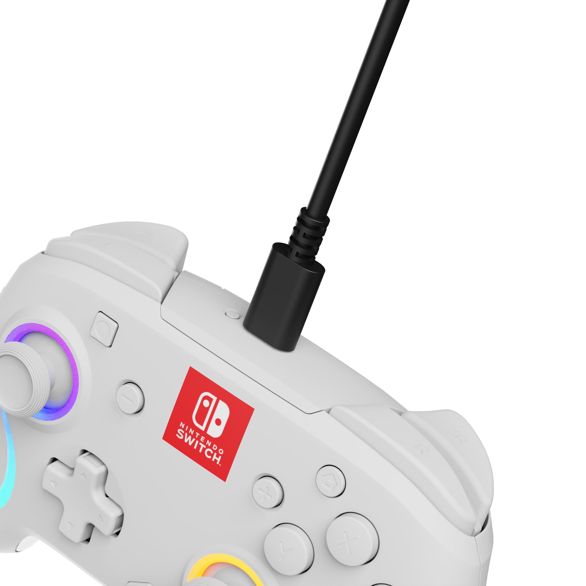 PDP Afterglow Wave – Gamepad – USB + RF + Bluetooth – Bewegungssteuerung, RGB – für Nintendo Switch