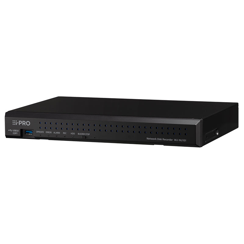 i-PRO WJ-NU101KG NVR – 4× PoE – 4K