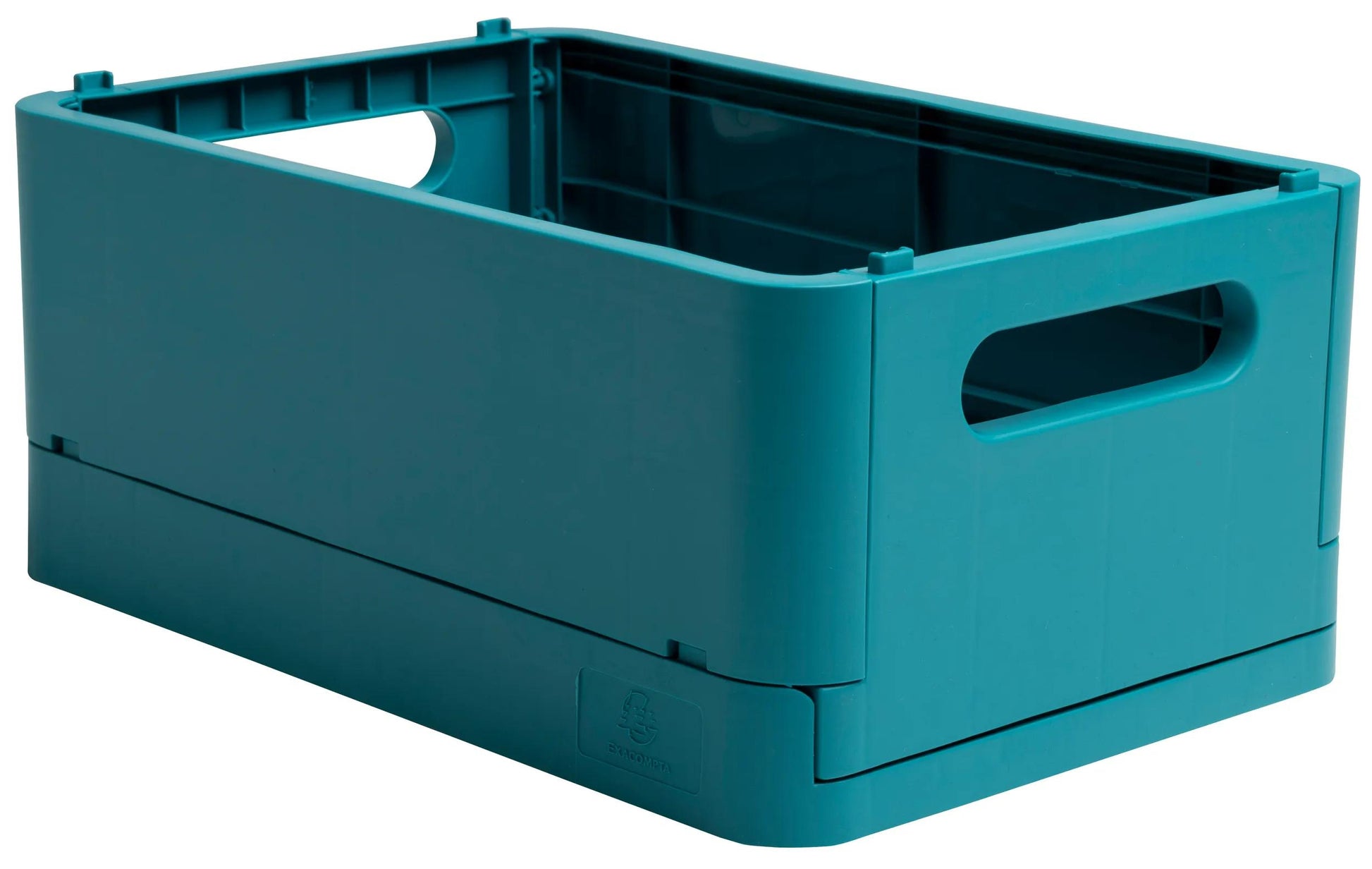 Exacompta Smart Case Midi Aufbewahrungsbox B 276 × H 120 × T 188 mm – für A5+, faltbar, blau