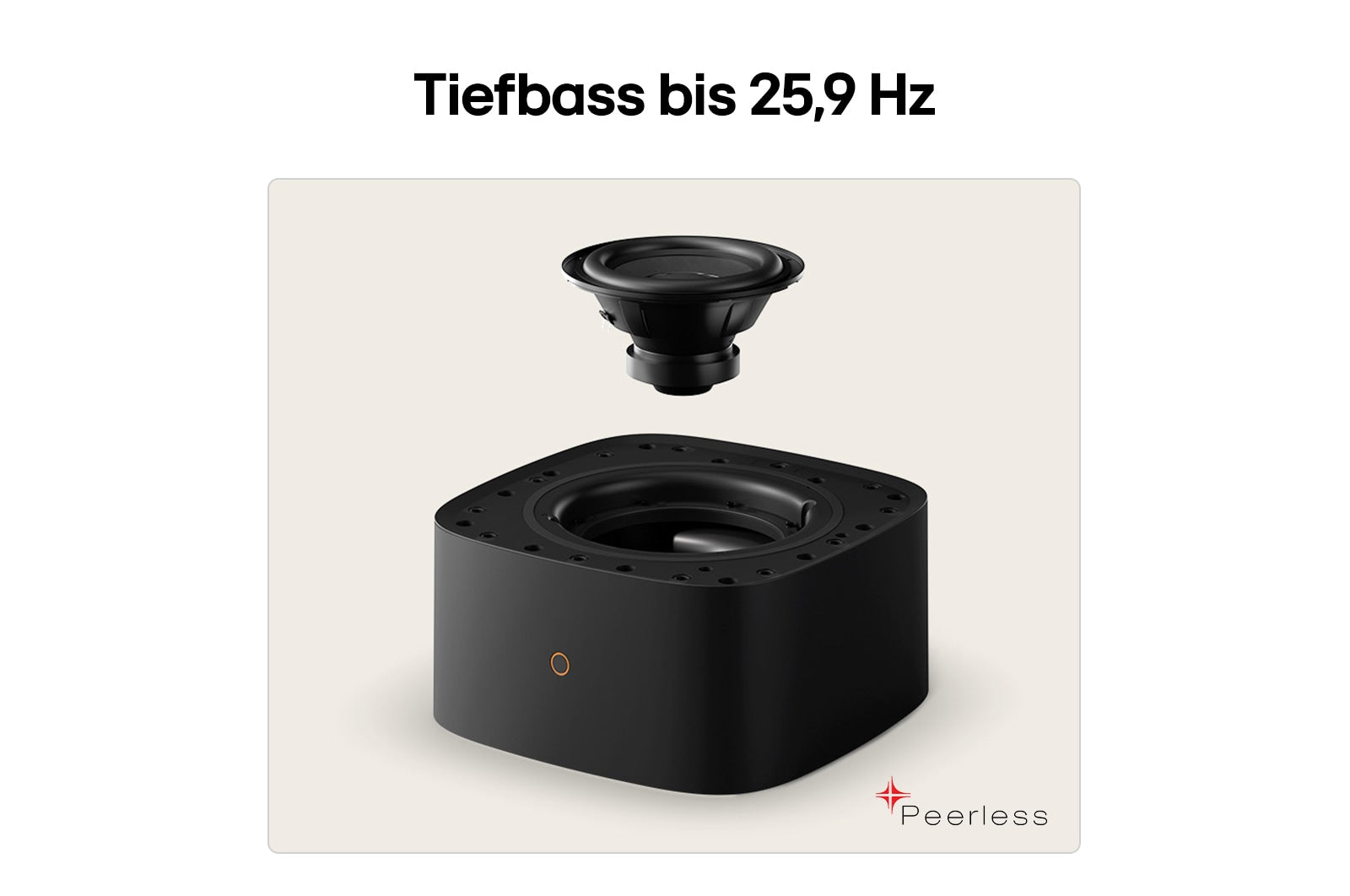 LG W7.AEUTLLK – Subwoofer – kabellos, 220 W, Schwarz