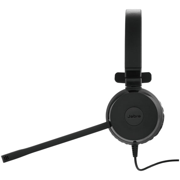 Jabra Evolve 30 II Office-Headset – On-Ear, Mono, Kabel, USB-A/USB-C, Schwarz