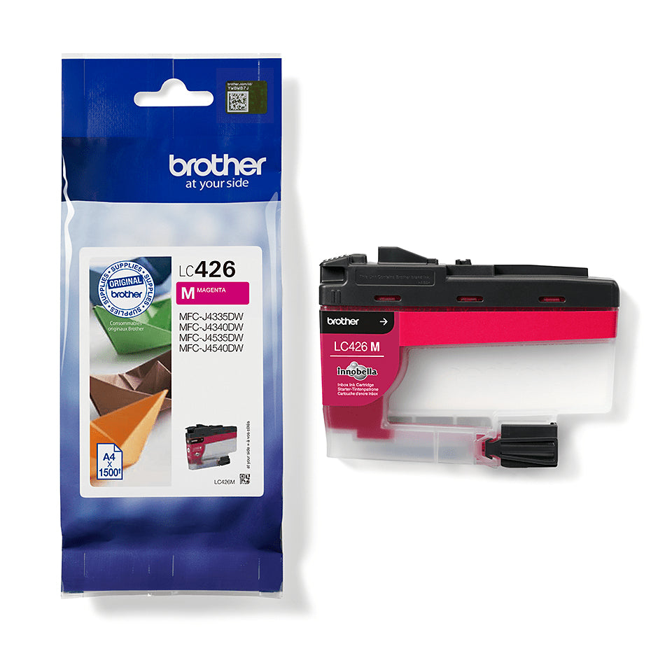 Brother LC-426M Magenta Tintenpatrone (Original) – 1'500 Seiten – für MFC-J4540DWXL
