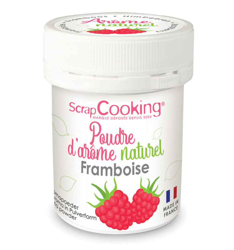 ScrapCooking Natürliches Himbeer-Aroma Pulver – 15 g