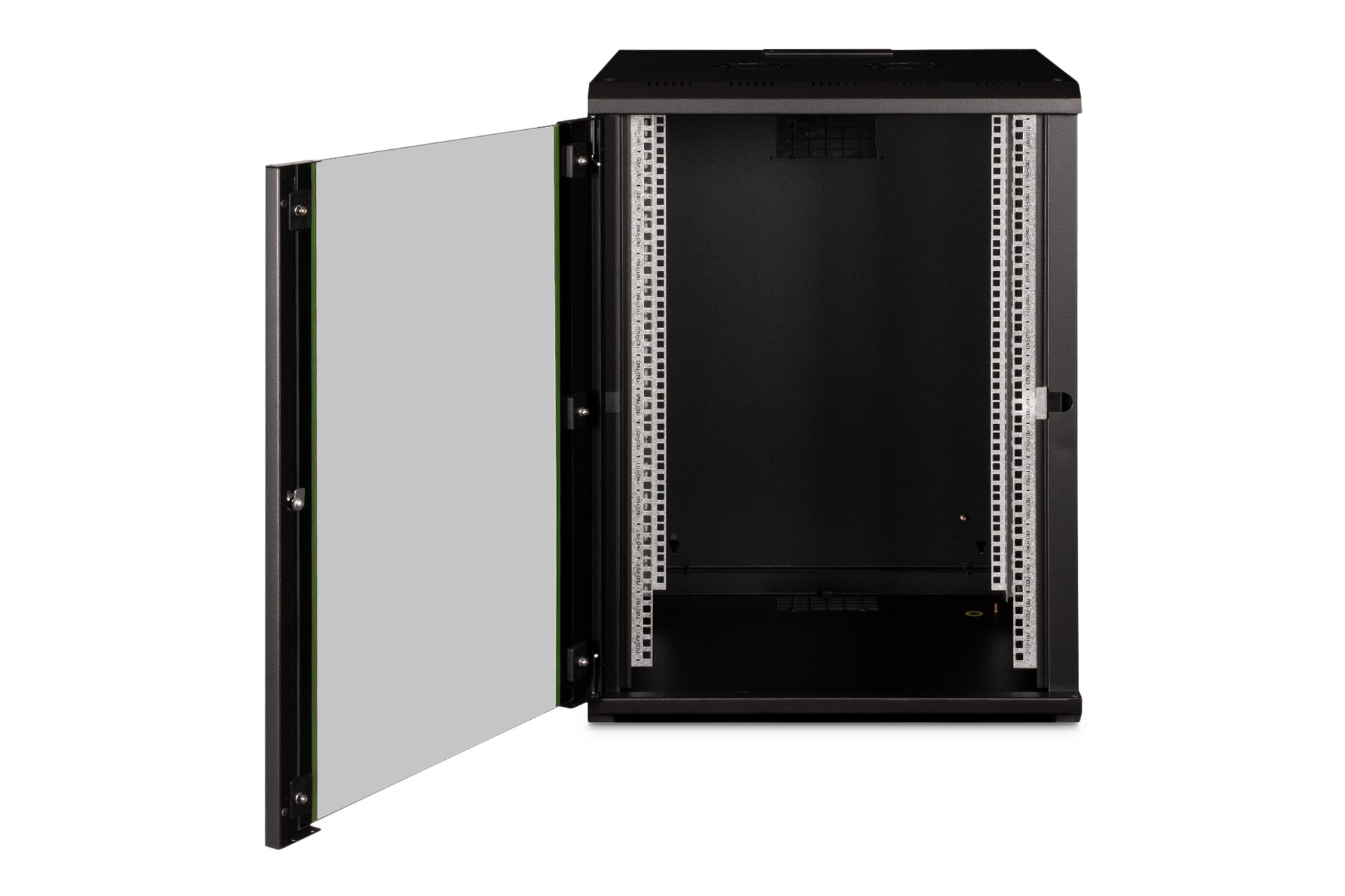 Digitus Unique – 19" Wandverteiler 16U, IP20, abschliessbar, 600 × 600 × 820 mm, schwarz, Stahl