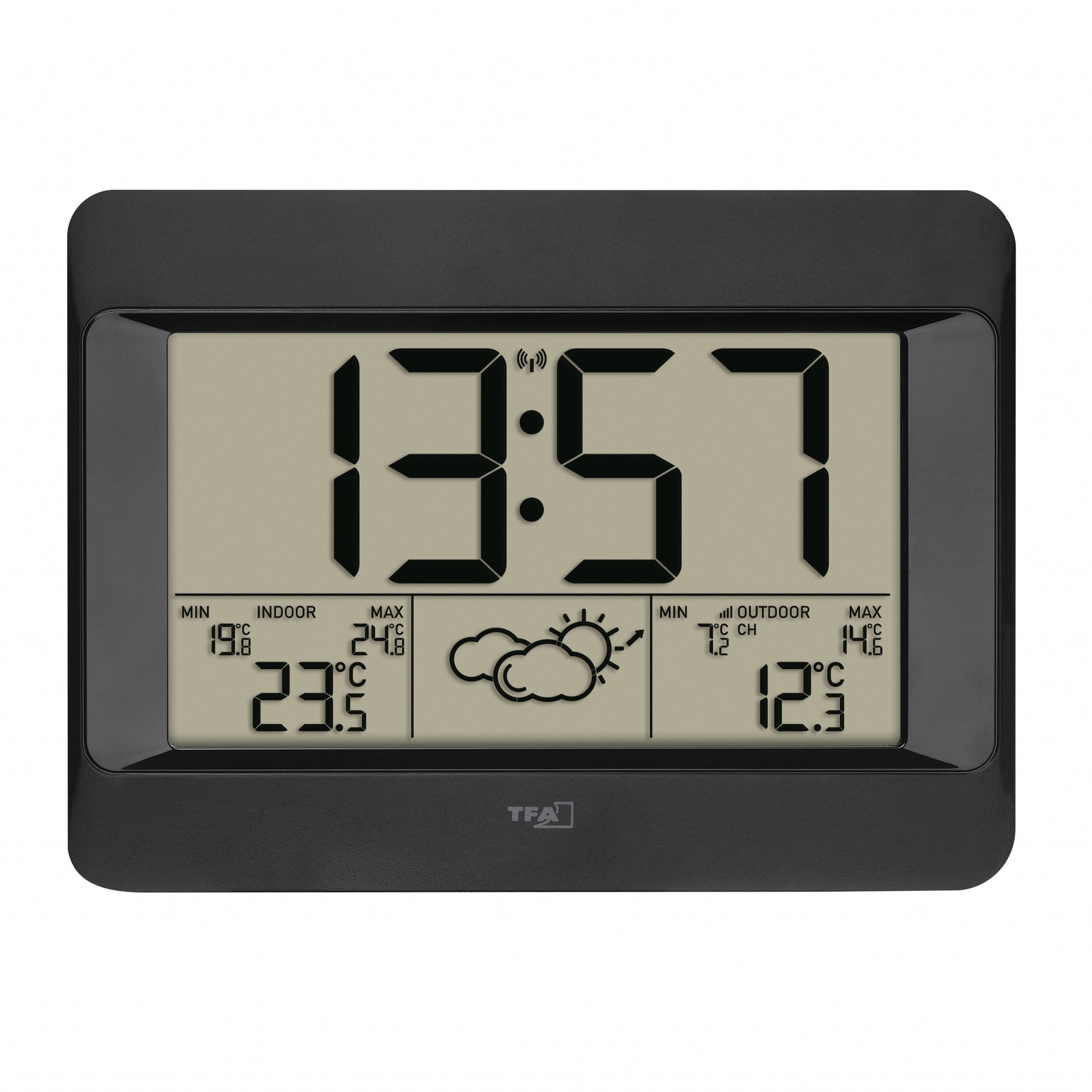 TFA-Dostmann ZENO Temperatur-/Feuchtesensor – Kabellos, −40–70 °C, Innen/Aussen