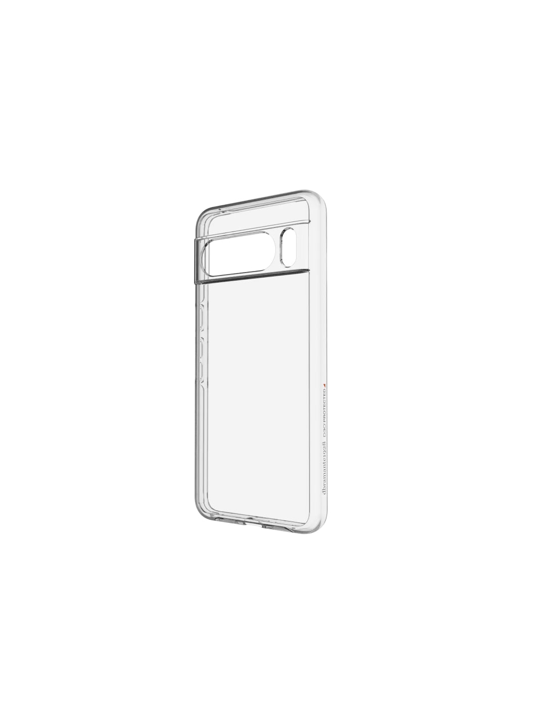 dbramante1928 Iceland Ultra D3O – Backcover – für Google Pixel 8 Pro, Kunststoff, Transparent