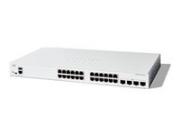 Cisco C1300-24T-4X – Managed Switch – 24×GbE, 4×SFP+, L2/L3