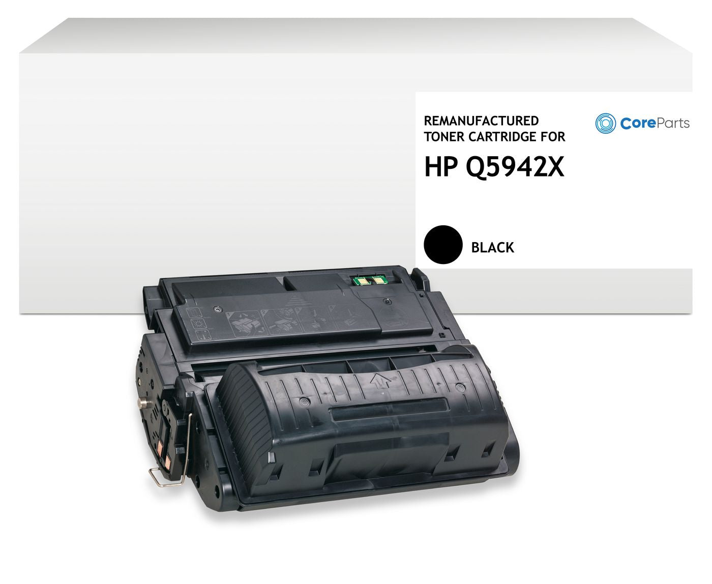 CoreParts Toner – schwarz – für HP
