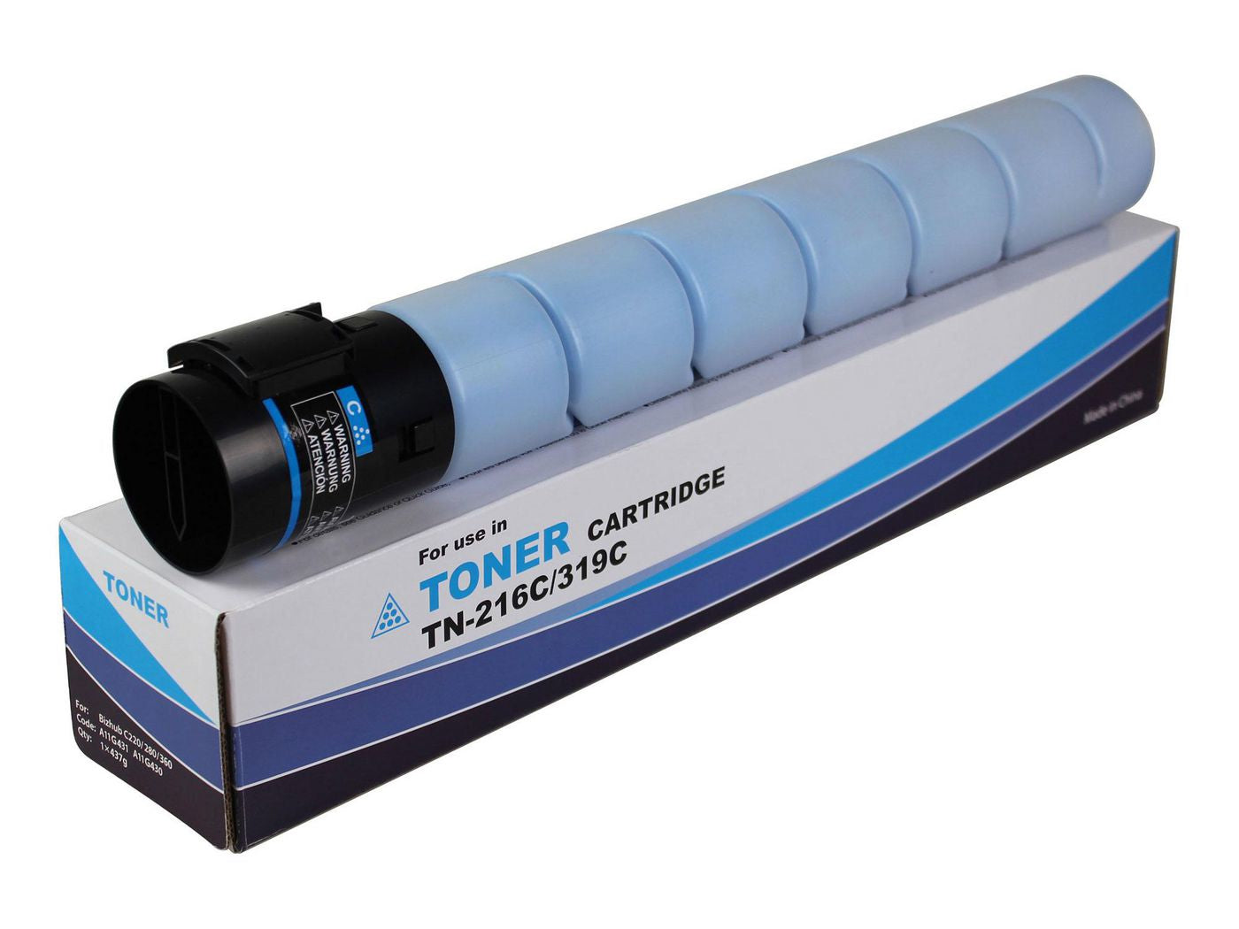 CoreParts A11G431/A11G430 Cyan-Toner – kompatibel – 26'000 Seiten – für Konica Minolta Bizhub C220/C280/C360