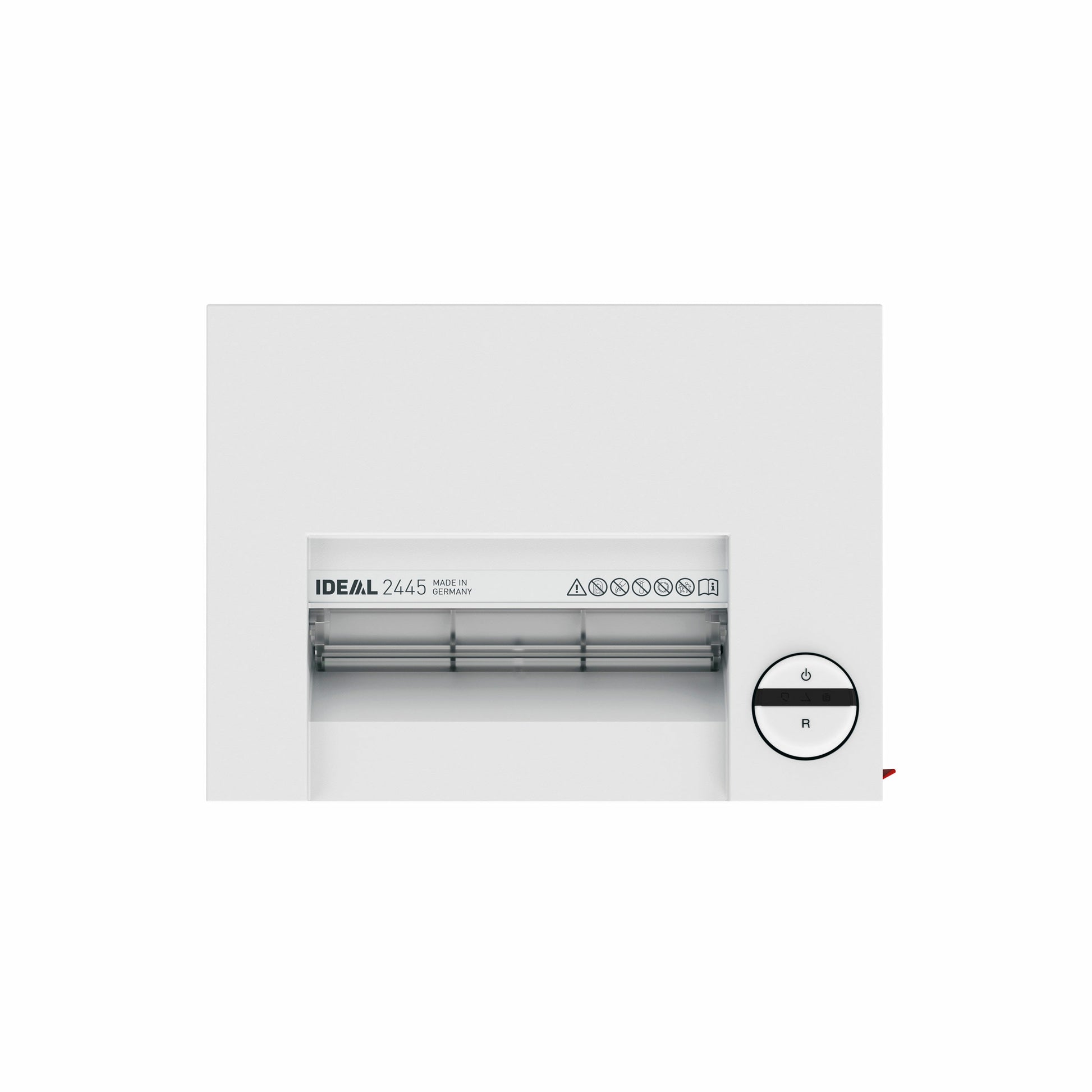 Ideal 2445/MC – Aktenvernichter, DIN P-6, Mikroschnitt 0,8 × 12 mm, 5 Blatt, 35 l, A4, mit automatischem Öler