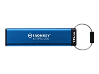 Kingston Technology Kingston IronKey Keypad 200 USB-Stick – 16 GB, AES-256, FIPS 140-3 Level 3 (ausstehend)