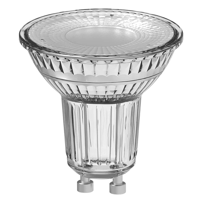 Osram Superstar LED-Reflektor PAR16 GU10 – 4,5 W dimmbar, 350 lm, 2700 K warmweiss, transparent