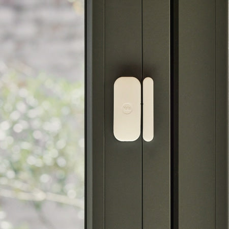 Yale Smart Alarm AL-DC-1A-W – Tür-/Fensterkontakt, Funk 868 MHz, CR2450 – Weiss, für Yale Smart Alarm