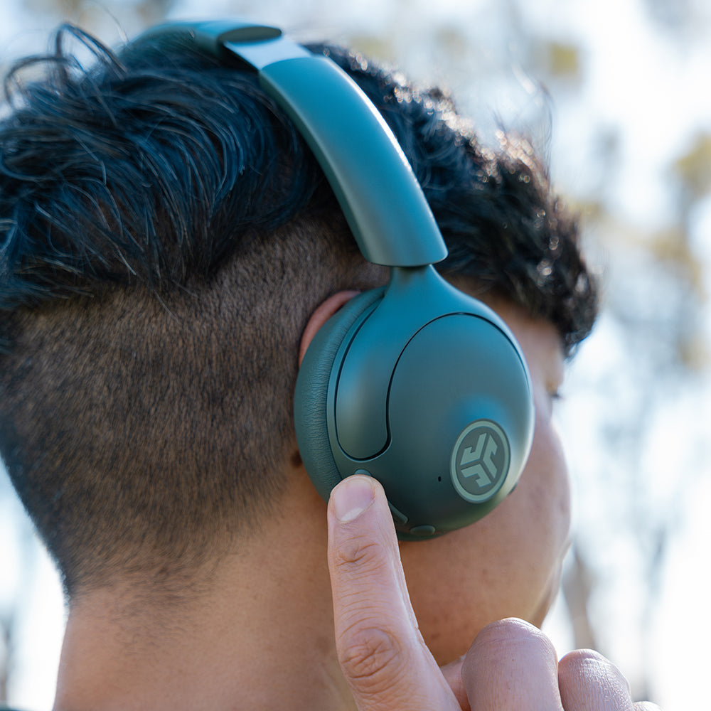 JLab Go Lux – On-Ear Bluetooth Kopfhörer – ANC – Salbei