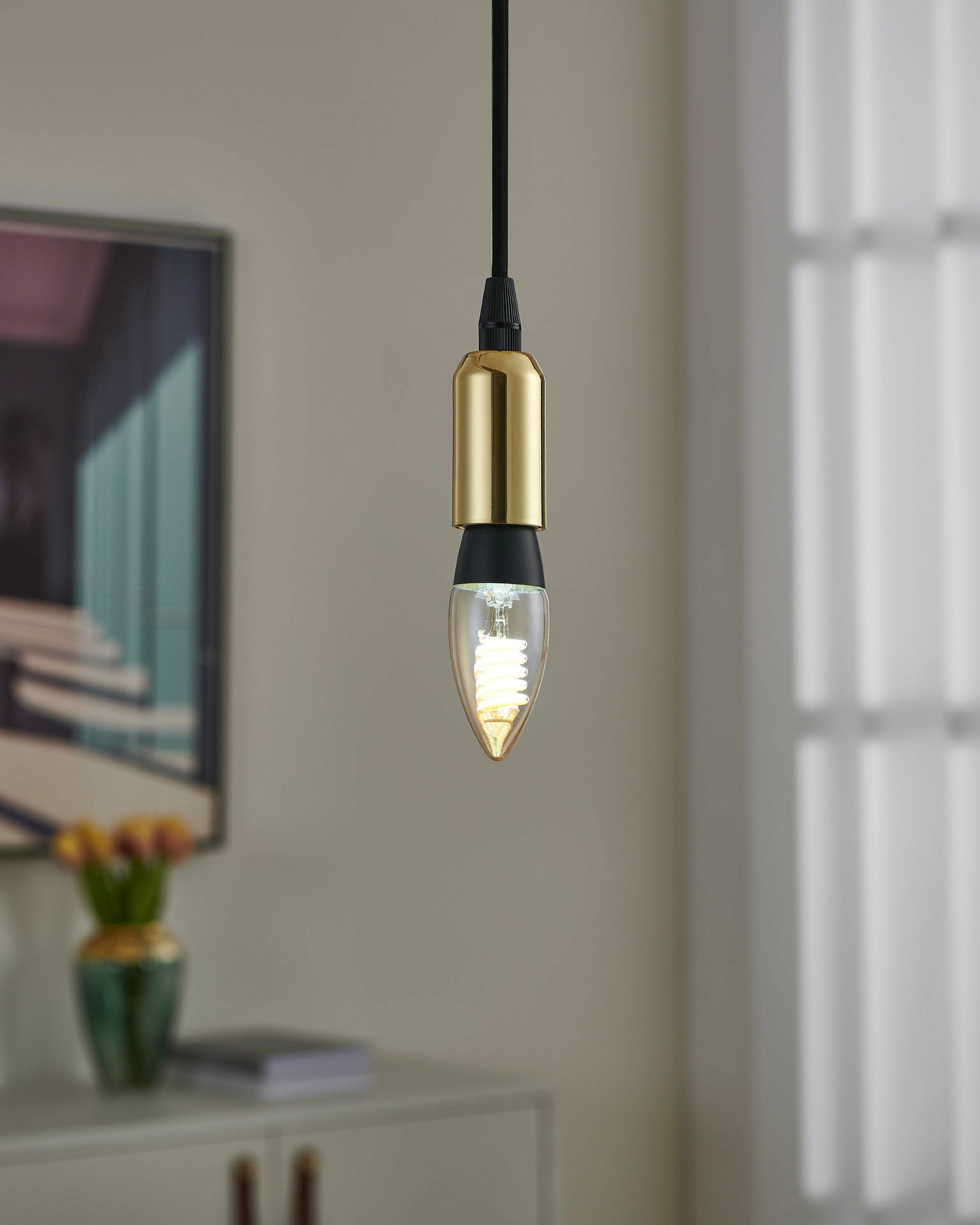 EGLO Smart-Leuchtmittel E14 Flammenlampe – 2200–6500 K, 320 lm, 4,9 W, Bluetooth/Zigbee 3.0 – 1 Stk. – connect