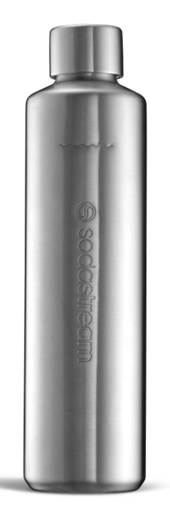 SodaStream Karbonisiererflasche, Edelstahl, 800 ml – für DUO