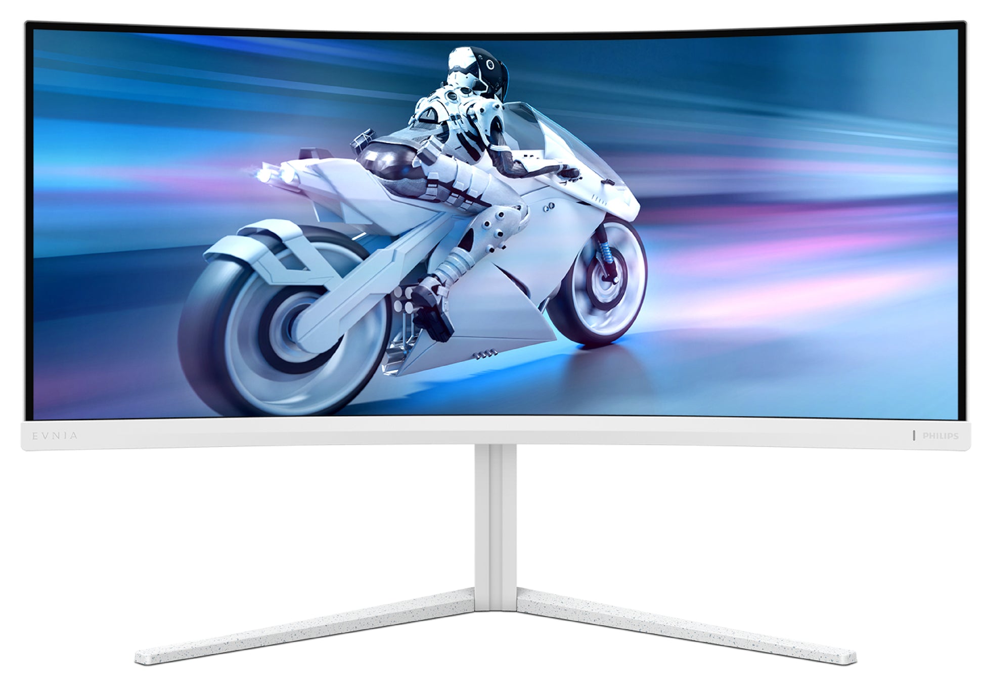 Philips Evnia 5000 34M2C5501A/00 – Monitor, 34", Curved, USB-Hub, Lautsprecher, VESA 100 × 100, Weiss