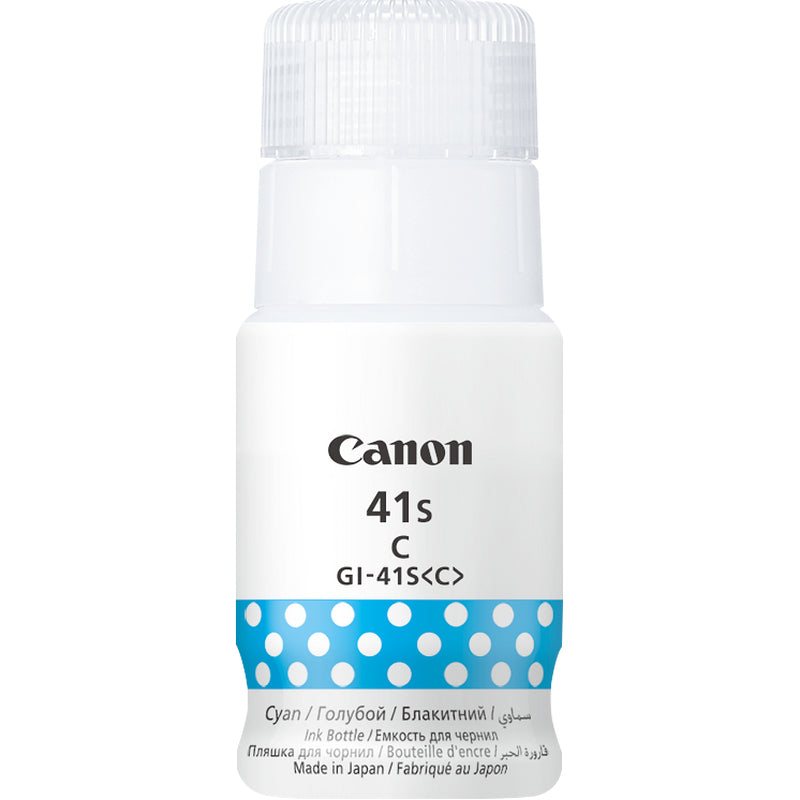 Canon Tintenpatrone GI-41S, Cyan – für PIXMA G-Serie
