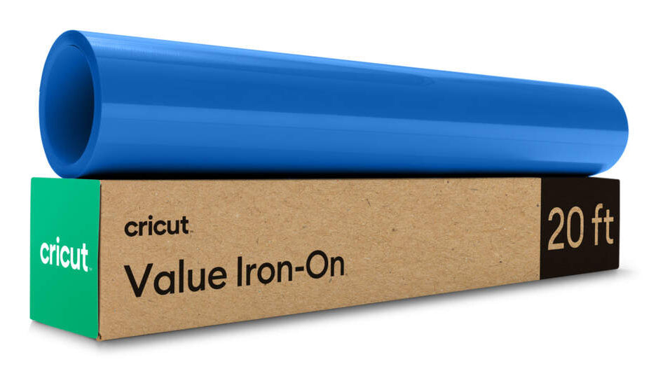 Cricut Aufbügelfolie (HTV), Flex (Vinyl), Weiss, Matt, 30,5 × 61 cm, 2011328