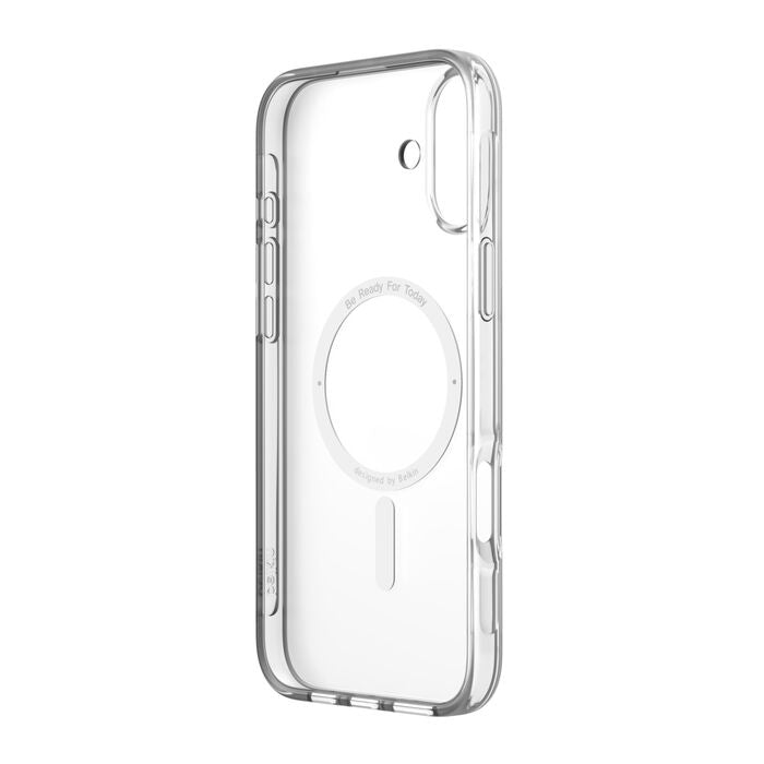 Belkin SheerForce – Rückcover – für Apple iPhone 16 Plus – transparent – MagSafe-kompatibel