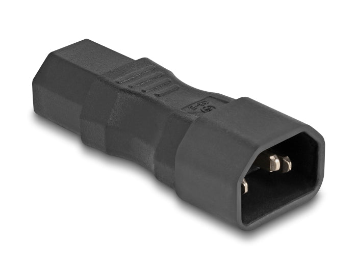 DeLOCK Netzadapter IEC 60320 C14 zu C13 – 10 A, 250 V – Schwarz