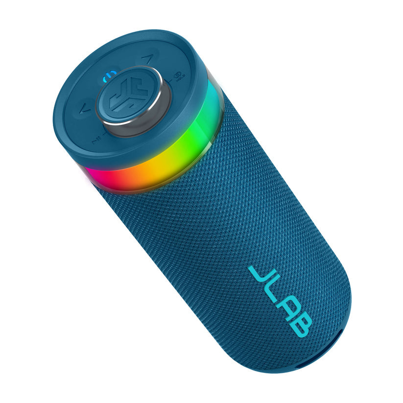 JLab Go Party – Party-Lautsprecher – 10 W, RGB-LED, IP56, 16 h – Navy