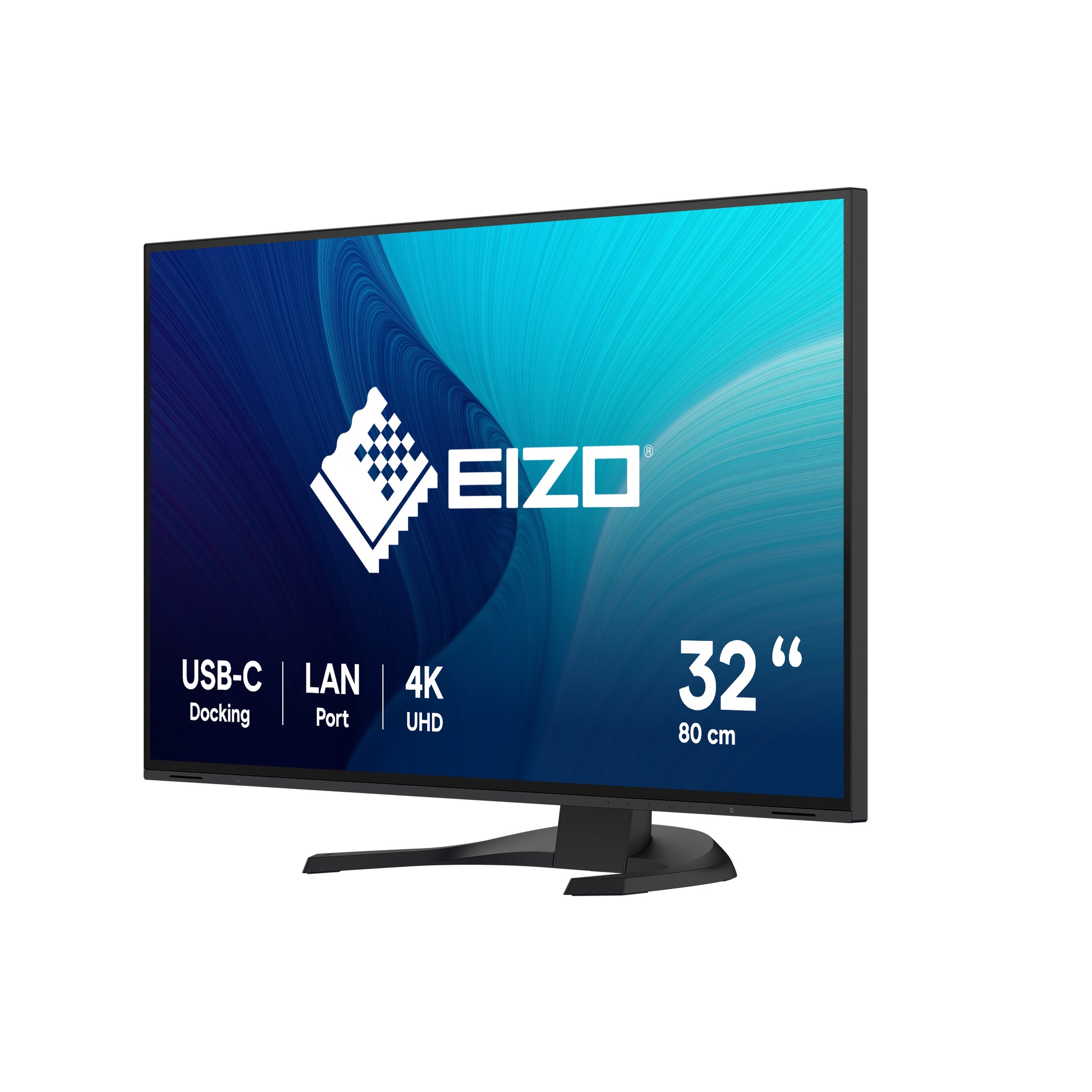 EIZO FlexScan EV3240X – Monitor, 32", 3840 × 2160 (UHD 4K), Schwarz