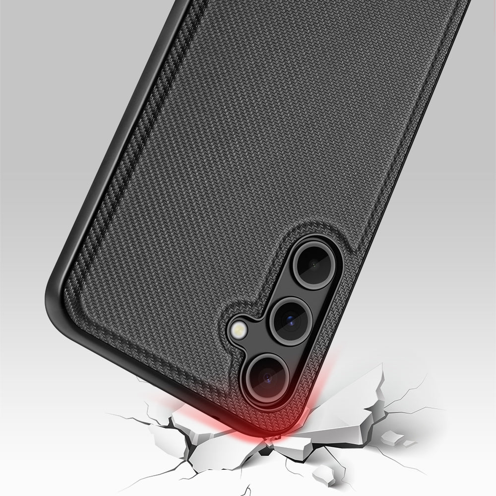 nevox StyleShell NYLO – Backcover – für Samsung Galaxy A36 5G – TPU, schwarz