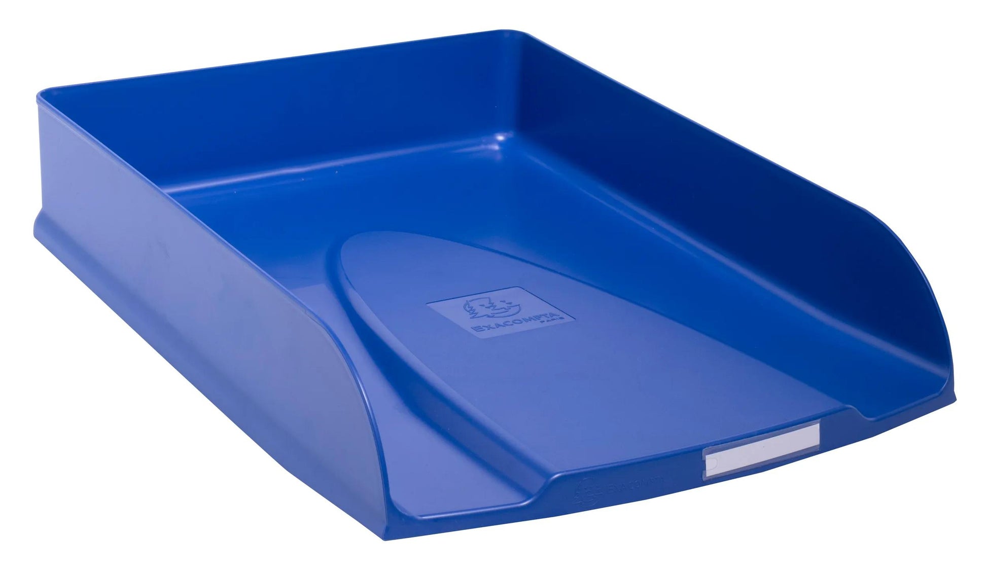 Exacompta Neo Deco – Briefkorb für A4+, hoch, Polystyrol (PS), blau, 346 × 65 × 255 mm
