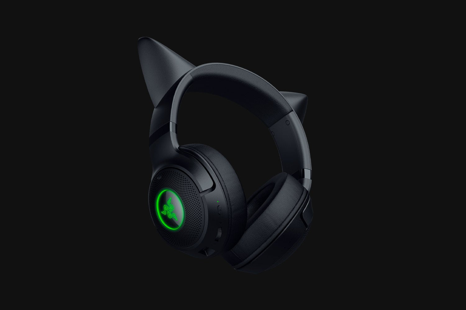 Razer Kraken Kitty BT V2 Gaming-Headset – Over-Ear, Stereo, BT, ANC, Schwarz, BT 5.2