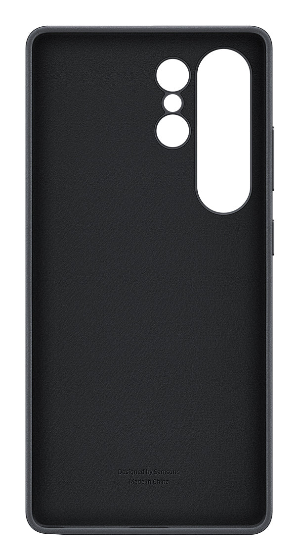 Samsung Backcover – für Samsung Galaxy S25 Ultra – schwarz – Kunstleder
