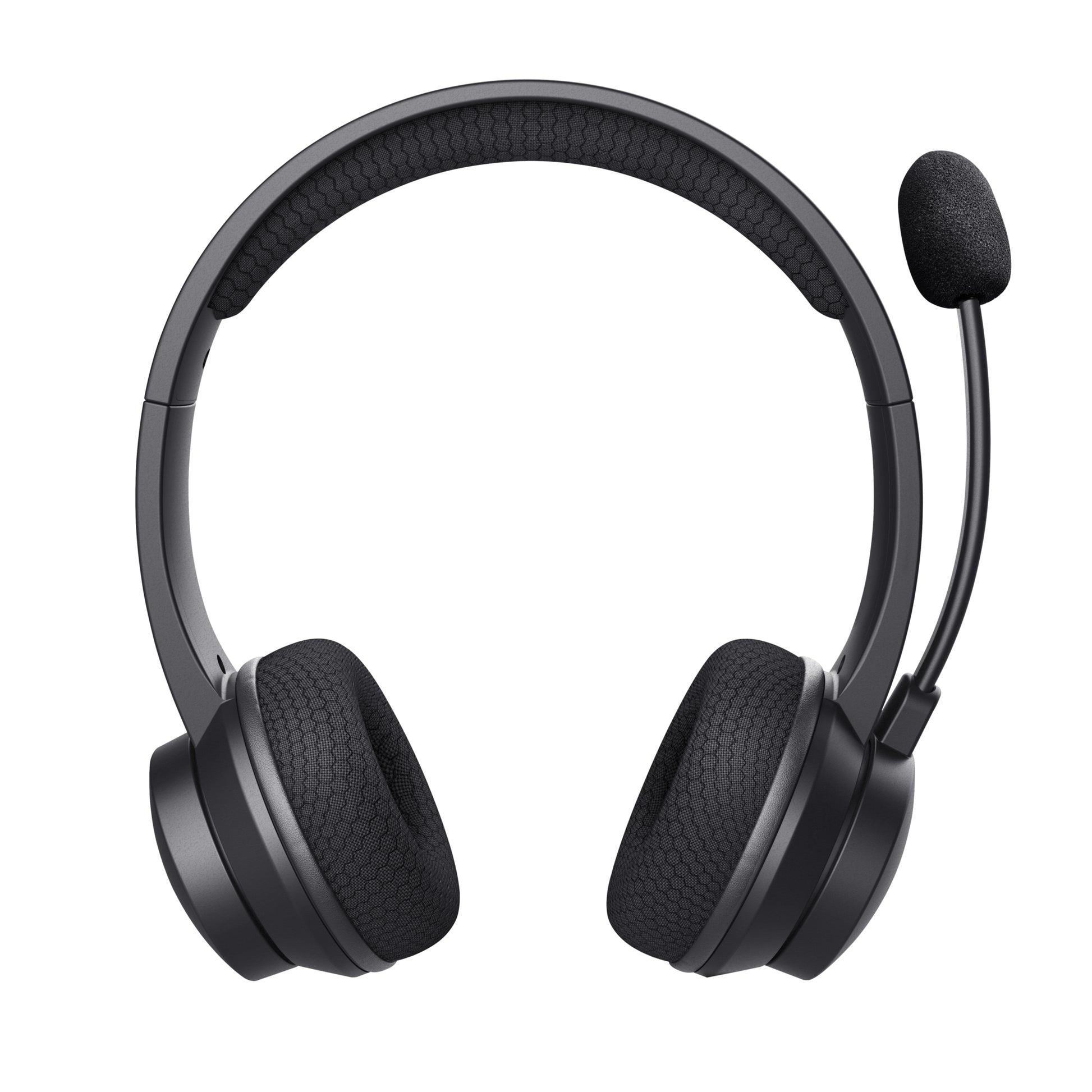 Trust Ayda – Duo On-Ear Headset – Bluetooth, ENC, USB-C – Schwarz – bis 24 h