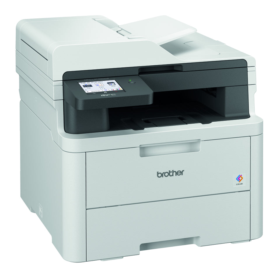 Brother Mfc-L3740Cdw Multifunktion – Farblaser-Multifunktionsdrucker, A4, 4-in-1, Duplex, ADF, WLAN/LAN