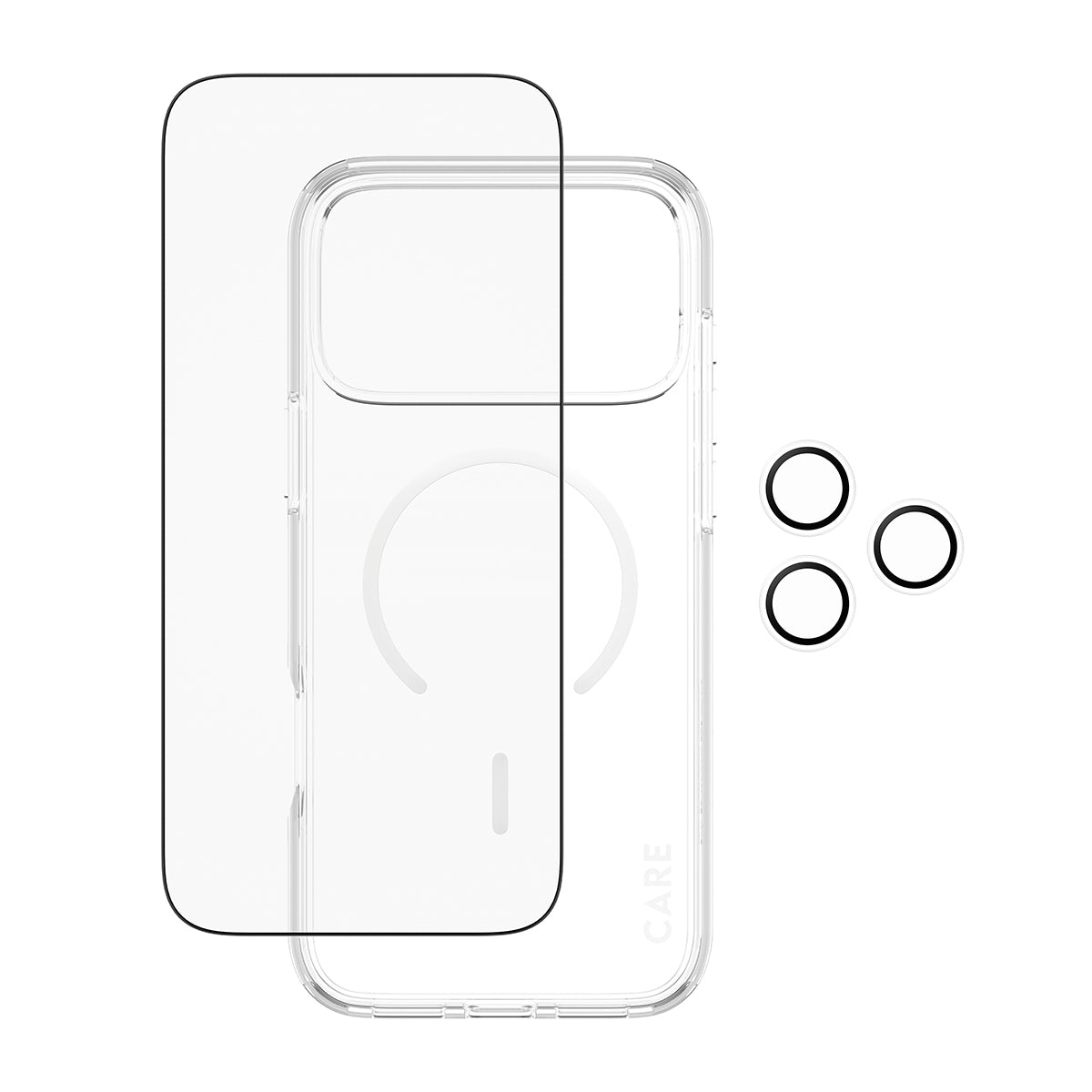 PanzerGlass Backcover – für Apple iPhone 17 Pro Max – transparent – MagSafe kompatibel
