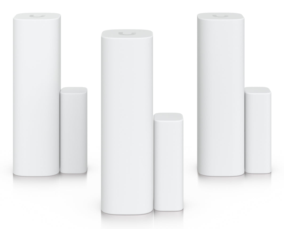 Ubiquiti Tür-/Fensterkontakt, Funk, CR123A – Weiss (3er-Pack)
