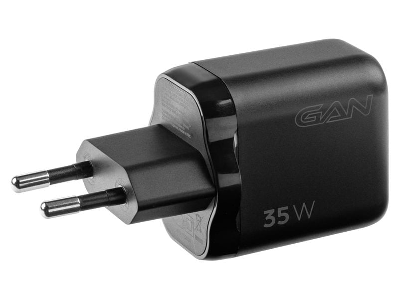 ONIT GaN USB-Ladegerät 35 W – USB-C×2 – PD 3.0, PPS, QC 3.0 – EU-Stecker (Typ C)