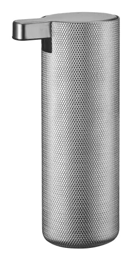 Blomus Modo Rof Manueller Seifenspender – Tisch – 165 ml, Silber Matt, Edelstahl