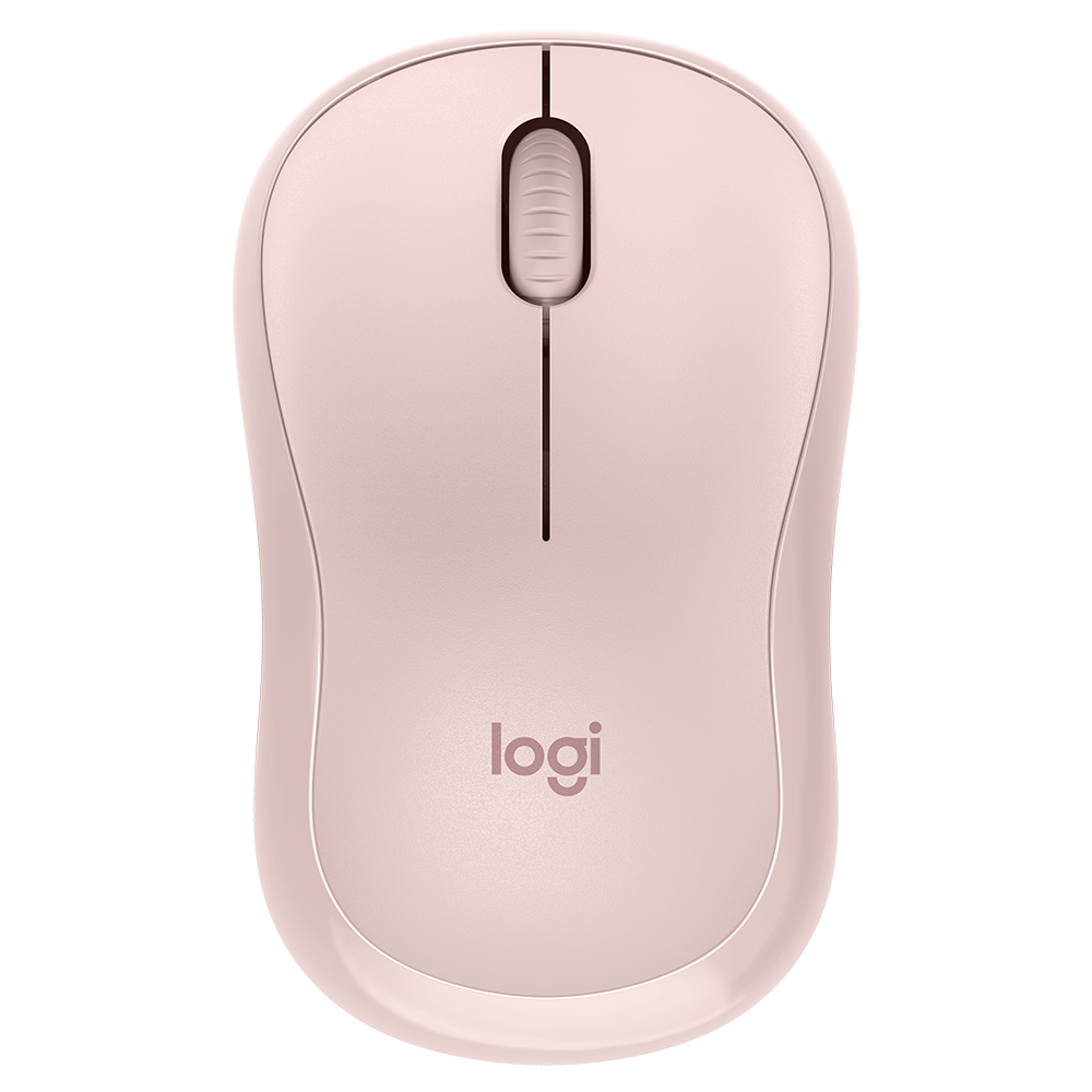 Logitech M240 Silent Maus – kabellos, Bluetooth, Silent-Tasten, Rosa