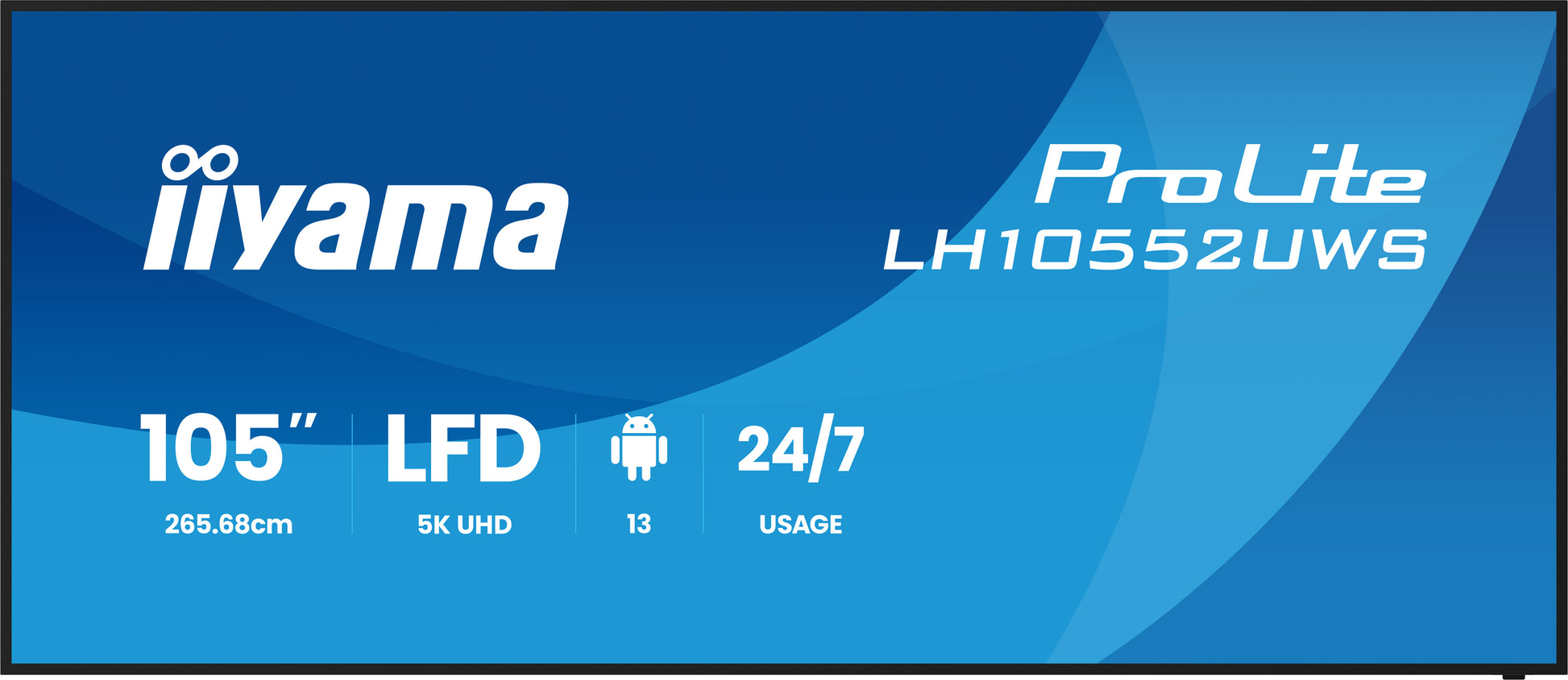iiyama 105", 5120 × 2160, IPS