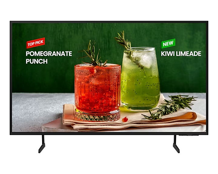 Samsung BE75D-H – Commercial Display-TV, 75", Ultra HD 4K, 300 cd/m²