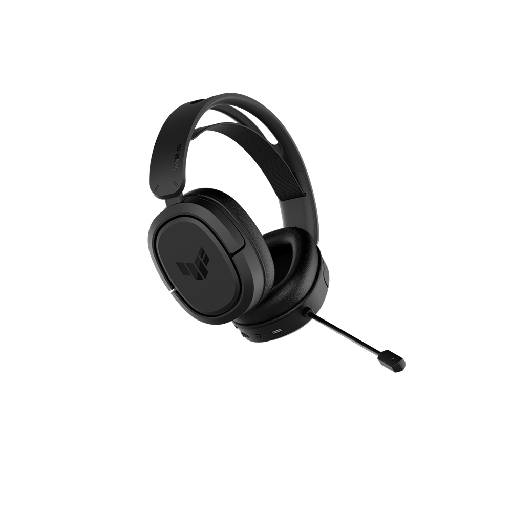 ASUS TUF Gaming H1 Wireless – Gaming-Headset – Bluetooth, Virtual 7.1 – Schwarz – für PS5/PS4/PC