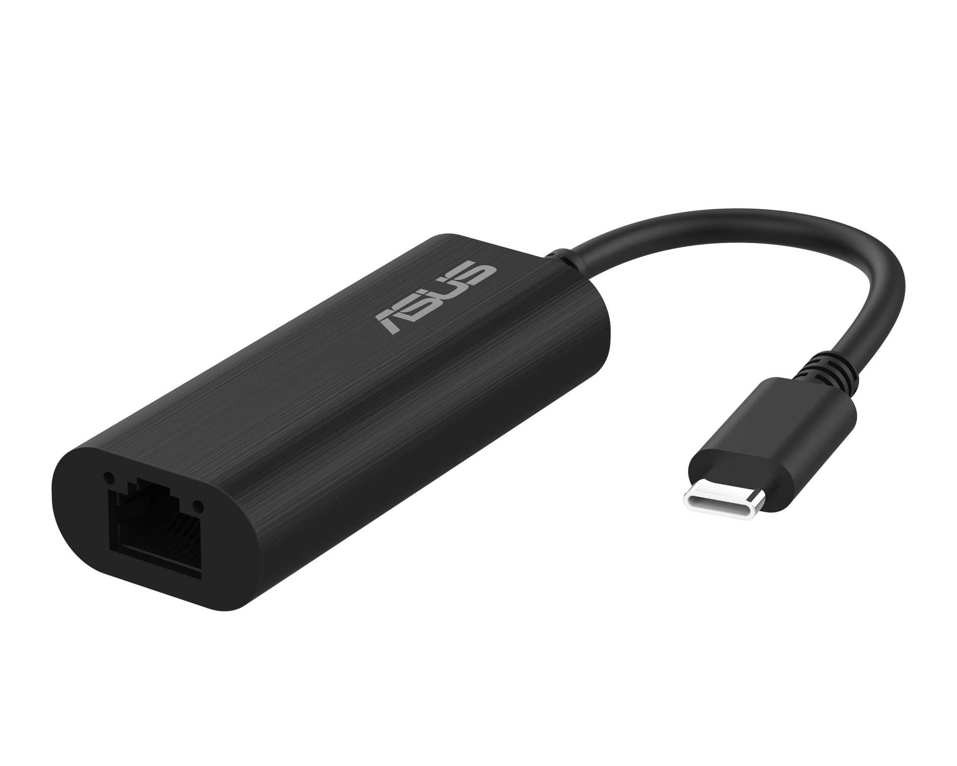 ASUS USB-C2500 V2 Netzwerkadapter USB-C zu RJ-45 – 2,5 Gbit/s, USB 3.2 Gen 1 (5 Gbit/s), 15 cm, Schwarz