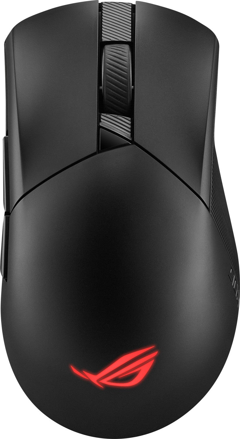 ASUS ROG Gladius III Wireless Aimpoint Gaming-Maus – kabellos, für Rechtshänder, RGB-Beleuchtung, schwarz