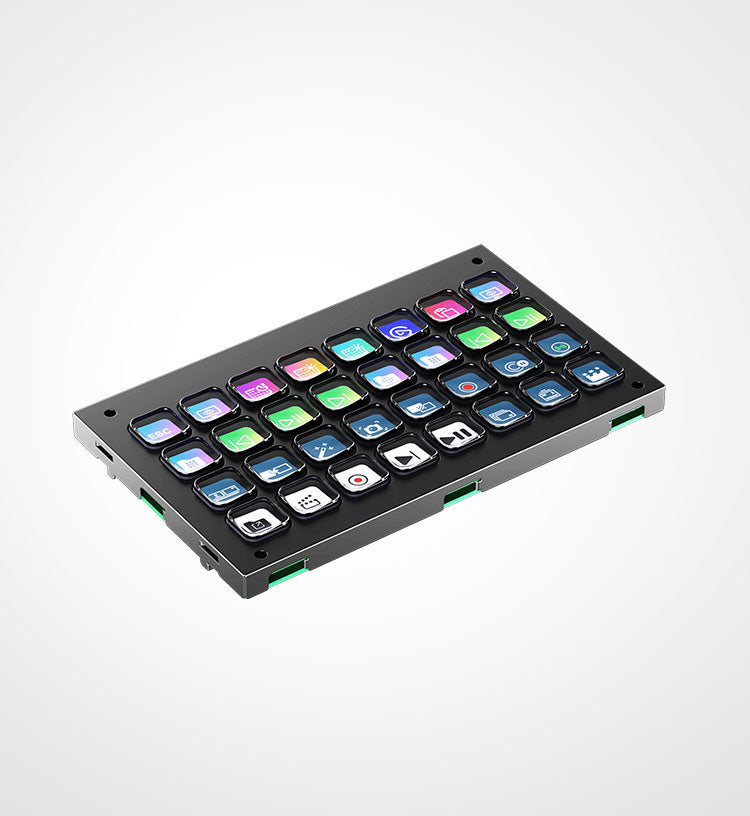 Elgato Stream Deck Module 32 – Keypad-Steuerpult – Membran – USB (kabelgebunden) – LCD-Tasten – Schwarz